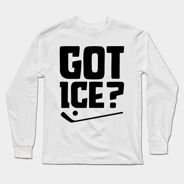 Got Ice? Long Sleeve T-Shirt by colorsplash